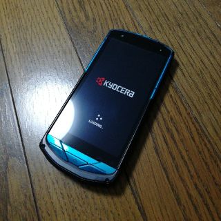 キョウセラ(京セラ)のTORQUE　kyv35 ブルー(スマートフォン本体)