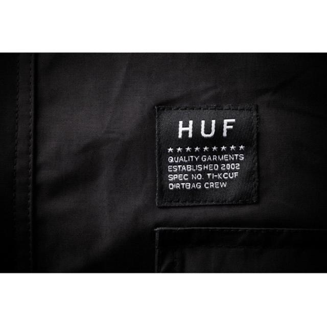 HUF(ハフ)の新品送料無料 HUF ASCENT MOUNTAIN PARKA BLACK M メンズのジャケット/アウター(ナイロンジャケット)の商品写真