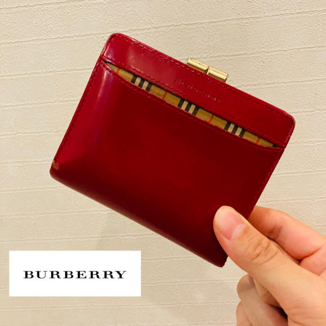 Burberry バーバリー ノバチェック チェック柄 二つ折り財布-