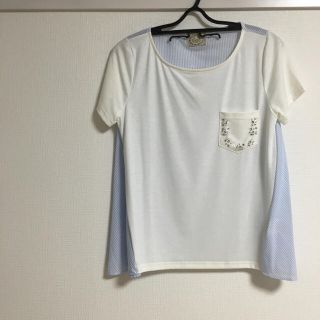 トッコ(tocco)のtocco☆バック切り替え半袖Tシャツ (Tシャツ(半袖/袖なし))