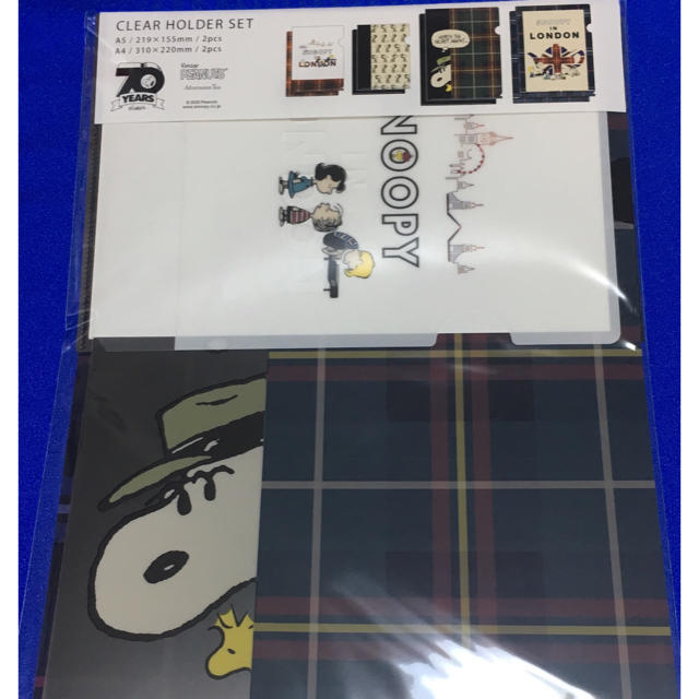 AfternoonTea(アフタヌーンティー)の❣️SNOOPY✖︎Afternoontea クリアファイル ② エンタメ/ホビーのアニメグッズ(クリアファイル)の商品写真