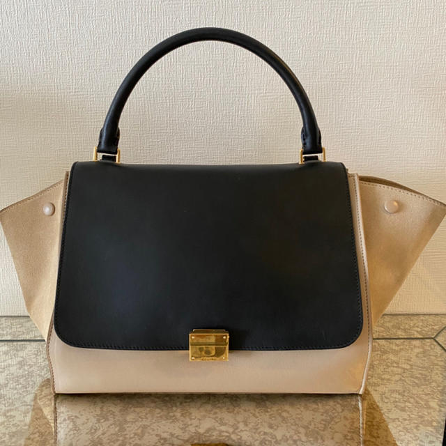 60%OFF】 - celine セリーヌ トラペーズ ハンドバッグ ハンドバッグ