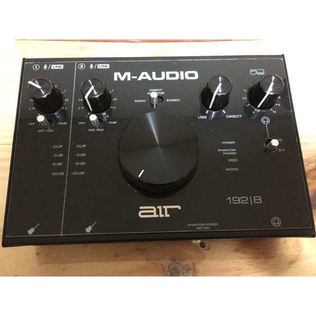 M-AUDIO Air 192 8 2in4out オーディオインターフェース楽器