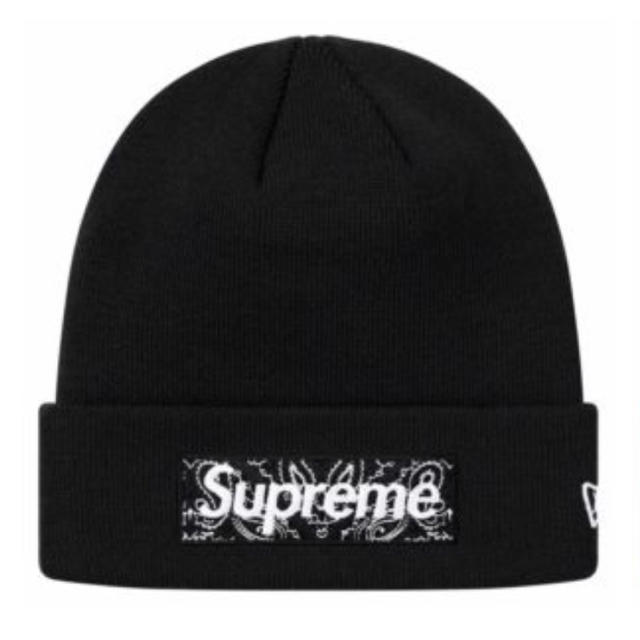 Supreme(シュプリーム)のSupreme New Era Box Logo Bandana Beanie メンズの帽子(ニット帽/ビーニー)の商品写真