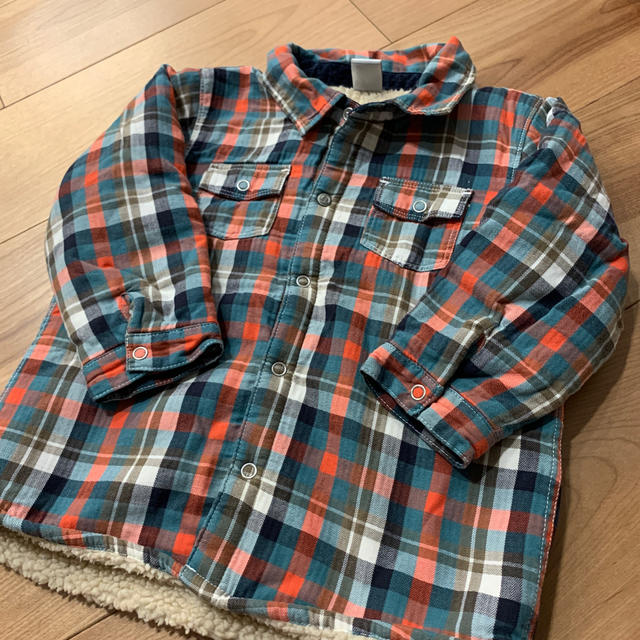 PETIT BATEAU(プチバトー)のプチバトー　24m/86cm あったかシャツ キッズ/ベビー/マタニティのベビー服(~85cm)(シャツ/カットソー)の商品写真