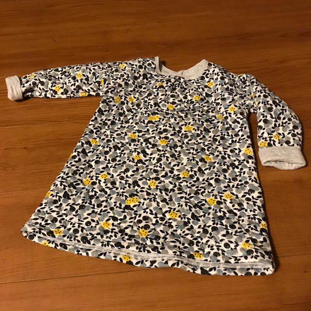 PETIT BATEAU(プチバトー)のプチバトー　チュビックワンピース　サイズ24m/86cm キッズ/ベビー/マタニティのキッズ服女の子用(90cm~)(ワンピース)の商品写真