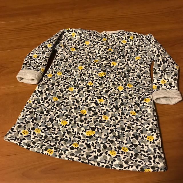 PETIT BATEAU(プチバトー)のプチバトー　チュビックワンピース　サイズ24m/86cm キッズ/ベビー/マタニティのキッズ服女の子用(90cm~)(ワンピース)の商品写真