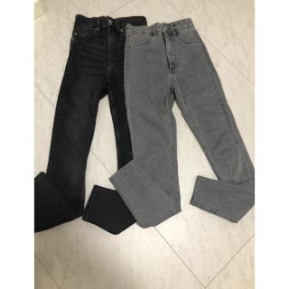 ザラ(ZARA)のスキニーパンツ★ライトグレー 美脚(スキニーパンツ)