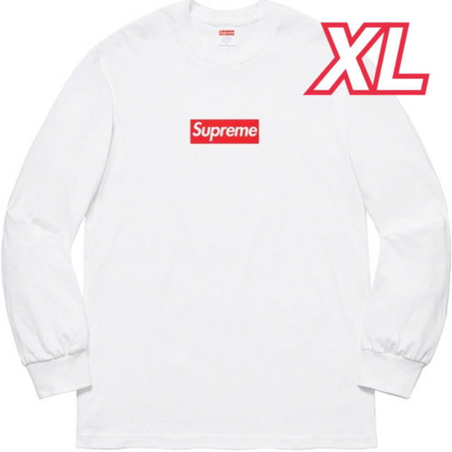 Supreme Box Logo L/S Tee white XL