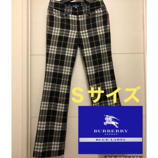 バーバリーブルーレーベル(BURBERRY BLUE LABEL)のBURBERRY バーバリー チェックパンツ カジュアルパンツ 36 Sサイズ(カジュアルパンツ)