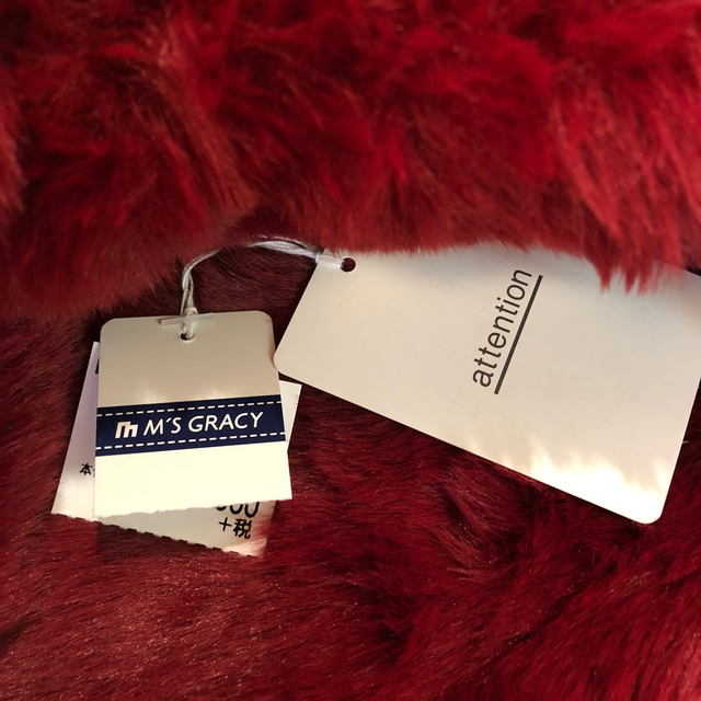 M'S GRACY(エムズグレイシー)のエムズ　リボンマフラー レディースのファッション小物(マフラー/ショール)の商品写真