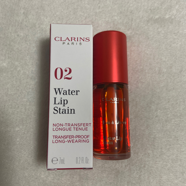 CLARINS(クラランス)のクラランス  ウォーター リップ ステイン 02 コスメ/美容のベースメイク/化粧品(リップグロス)の商品写真
