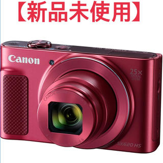 キヤノン(Canon)の【新品未使用】Canon PowerShot SX620 HS レッド(コンパクトデジタルカメラ)