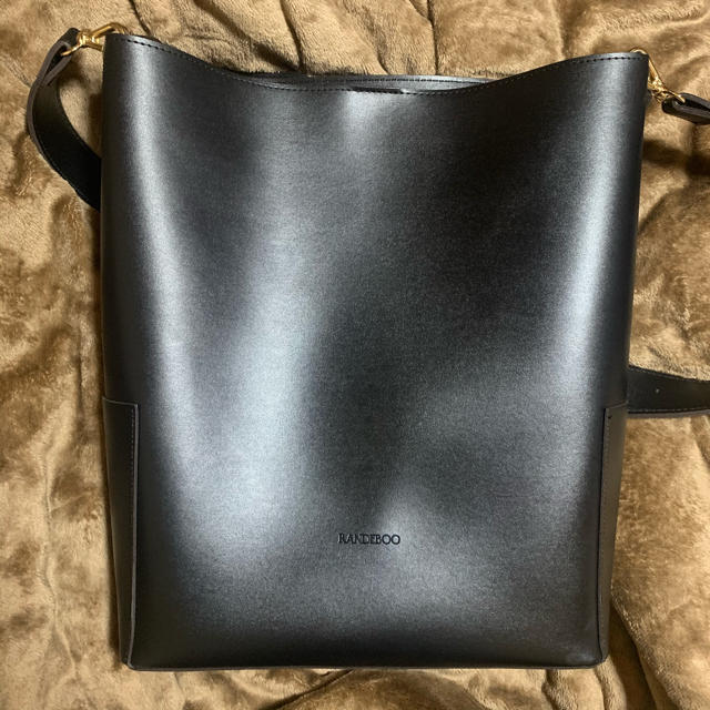 みゆき様専用ランデブー　バッグ　黒　大きいサイズ　美品 レディースのバッグ(ショルダーバッグ)の商品写真