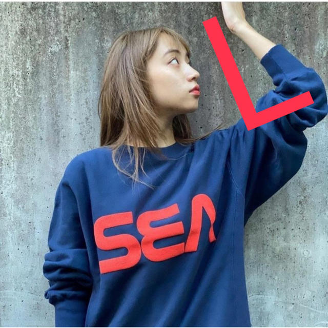 WIND AND SEA SEA(SPC) SWEAT SHIRT L 紺