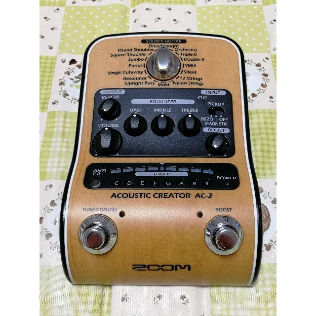 Zoom(ズーム)のZOOM AC-2 （中古） 楽器のレコーディング/PA機器(エフェクター)の商品写真