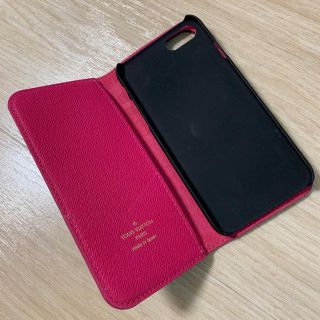 ルイヴィトン　ブランド　レッド　iPhoneケース　 7＋　カバー　モノグラム