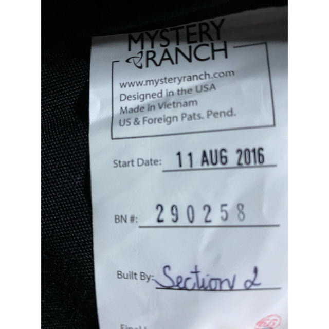 MYSTERY RANCH(ミステリーランチ)のMYSTERYRANCH ミステリーランチ インベーダー メンズのバッグ(メッセンジャーバッグ)の商品写真