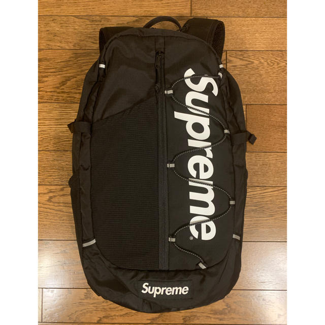 supreme 17ss backpack black