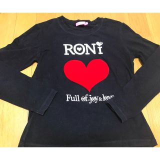 ロニィ(RONI)のRONI ハート柄ロンT(Tシャツ/カットソー)