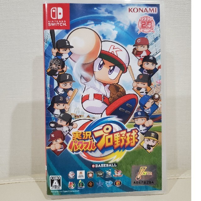 実況パワフルプロ野球 Switch　2019　パワプロ　スイッチ　野球　ゲーム　 エンタメ/ホビーのゲームソフト/ゲーム機本体(家庭用ゲームソフト)の商品写真