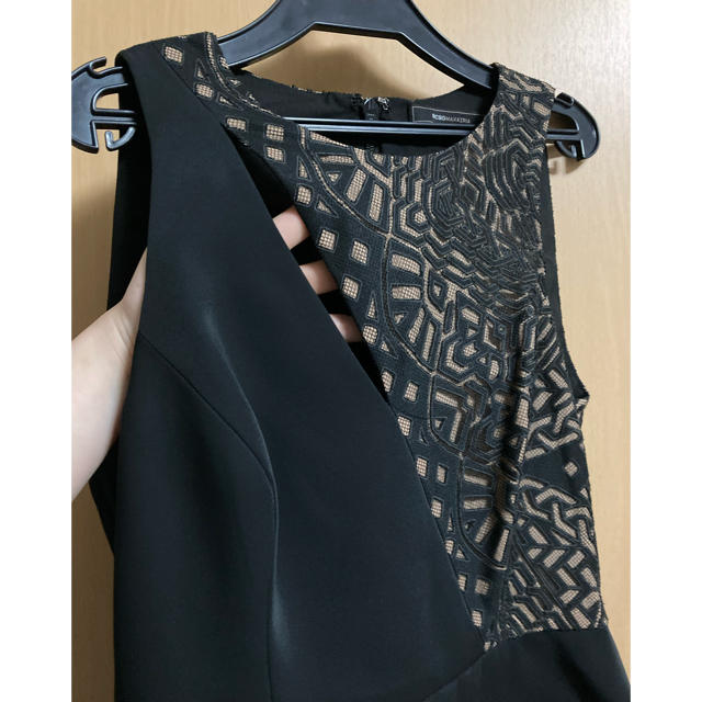 BCBGMAXAZRIA(ビーシービージーマックスアズリア)のBCBG 膝丈ワンピースドレス レディースのフォーマル/ドレス(ミディアムドレス)の商品写真