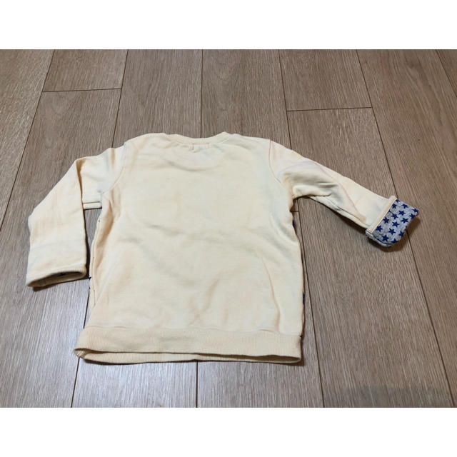 mikihouse(ミキハウス)のミキハウス  トレーナー　90 キッズ/ベビー/マタニティのキッズ服男の子用(90cm~)(Tシャツ/カットソー)の商品写真