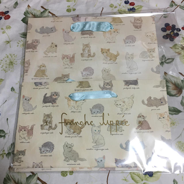 franche lippee(フランシュリッペ)のフランシュリッペのショップバッグ2枚 レディースのバッグ(ショップ袋)の商品写真