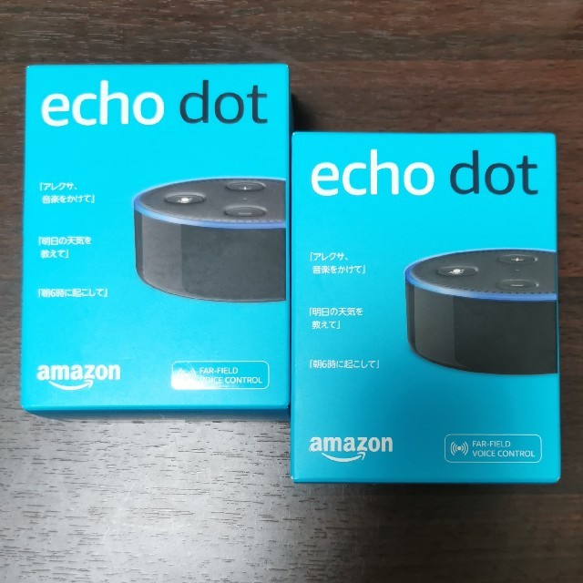 AMAZON ECHO DOT アマゾン　エコードット　2台セット