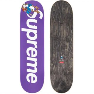 シュプリーム(Supreme)の【新品】Supreme Smurfs Skateboard Purple 紫 (スケートボード)