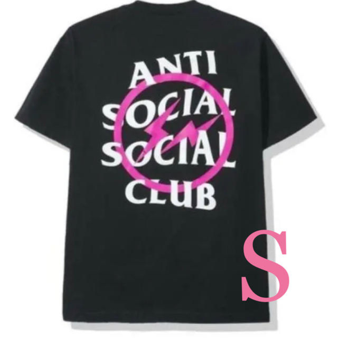 Fragment Anti Social Social Club Tee 黒