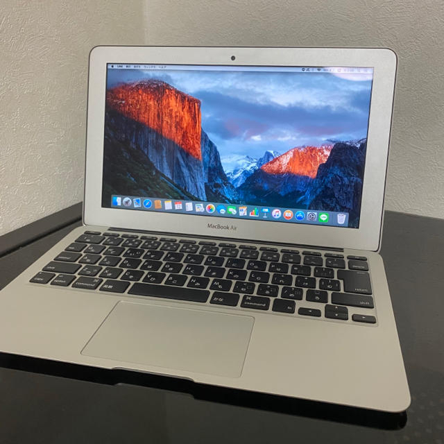 【i5,4GB,256GB】MacBook Air11インチ Early2015