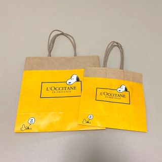 ロクシタン(L'OCCITANE)のロクシタン　限定ショップ袋2種類(ショップ袋)