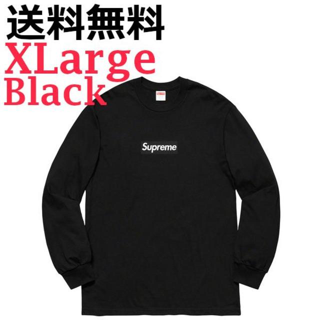 Supreme Box Logo L/S Tee Black XLargeBlackSIZE