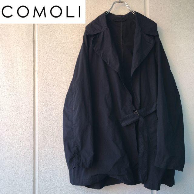 COMOLI(コモリ)のCOMOLI タイプライター タイロッケンコート メンズのジャケット/アウター(チェスターコート)の商品写真