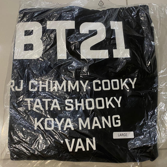 【新品未開封】 BT21 防弾少年団 Roll Call Sサイズ パーカー