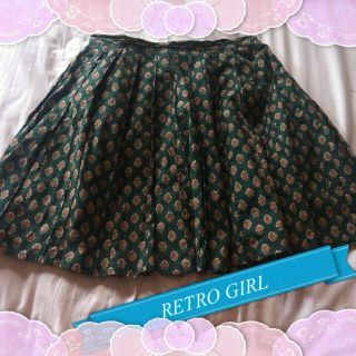 レトロガール(RETRO GIRL)の♡RETROスカート♡(ひざ丈スカート)