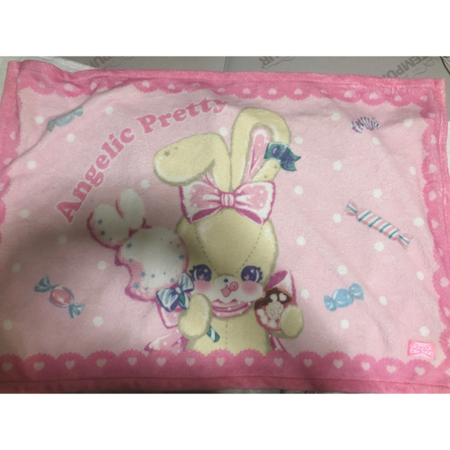 Angelic Pretty(アンジェリックプリティー)のリリカルバニーちゃん　ブランケット レディースのファッション小物(その他)の商品写真