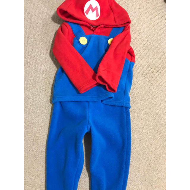 任天堂(ニンテンドウ)のスーパーマリオ　仮装 キッズ/ベビー/マタニティのキッズ服男の子用(90cm~)(ジャケット/上着)の商品写真