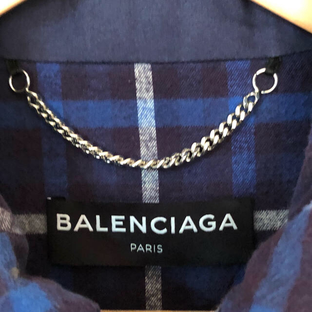 Balenciaga(バレンシアガ)のバレンシアガ キルティング チェック ダウン カニエ メンズのジャケット/アウター(ダウンジャケット)の商品写真