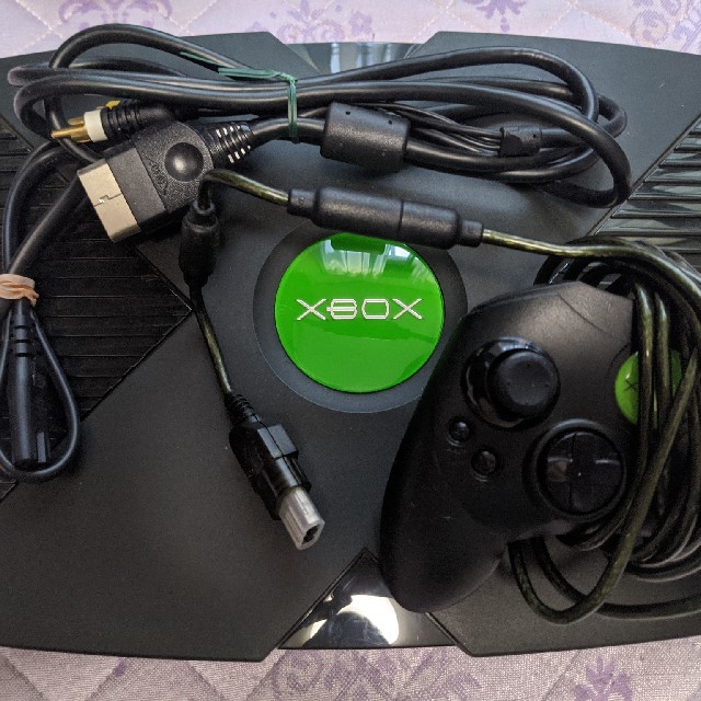 ゲームソフト/ゲーム機本体初代XBOX EVOX導入 エミュOK HDD250G換装済