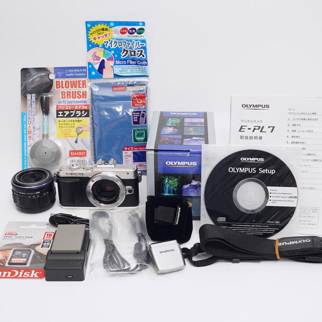 予備電池付☆Wi-Fi＆自撮り！リモート撮影可♪☆オリンパス E-PL7