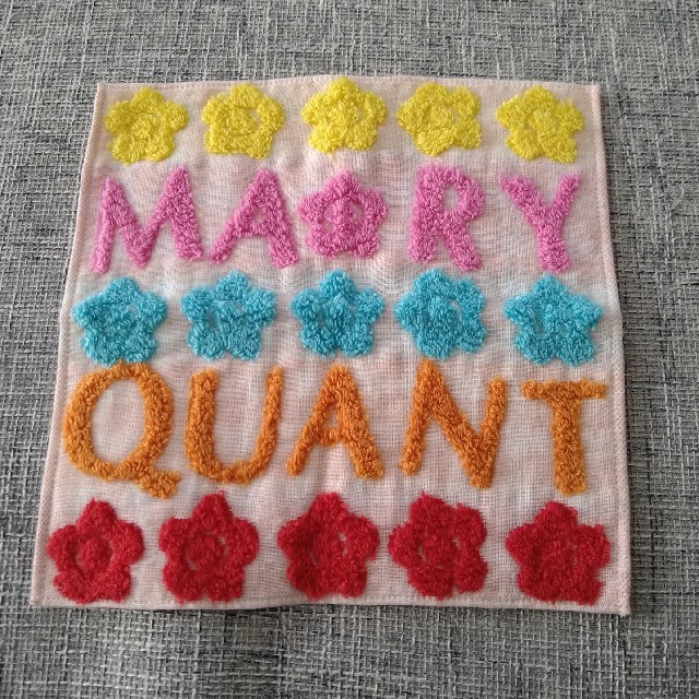 MARY QUANT(マリークワント)のマリークワント　タオルハンカチ レディースのファッション小物(ハンカチ)の商品写真