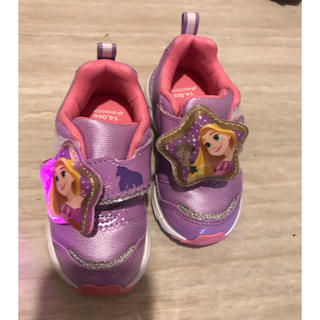 ディズニー(Disney)の【美品】ムーンスター光る靴　14cm(スニーカー)