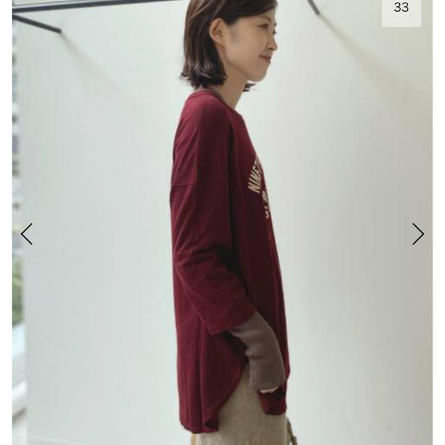 L´Appartement 【AMERICANA】Football T-sh トップス L´Appartement 【AMERICANA】Football T-sh トップス