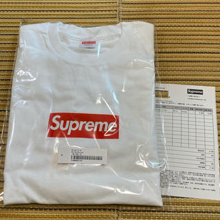 シュプリーム(Supreme)のSupreme Box Logo L/S Tee 白XL ボックスロゴ新品(Tシャツ/カットソー(七分/長袖))