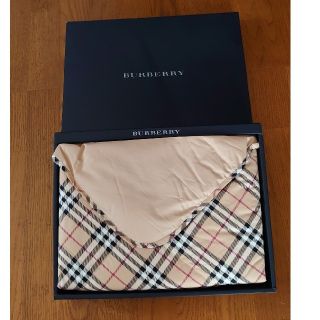 バーバリー(BURBERRY)のバーバリー　羽毛ひざ掛け(毛布)