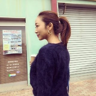 Drawer - 神崎恵さん着用 ドゥロワー カシミヤファーニットの通販