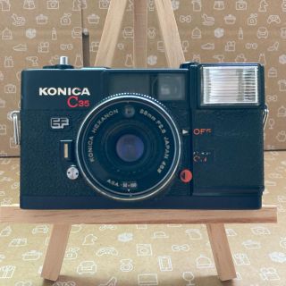 コニカミノルタ(KONICA MINOLTA)のコニカ Konica C35 EF フラッシュ作動(フィルムカメラ)