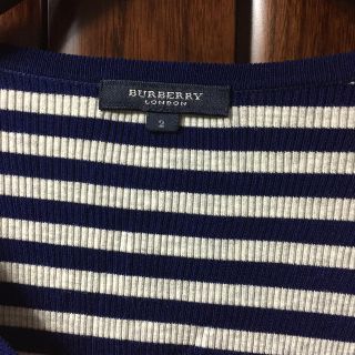 バーバリー(BURBERRY)のBurberry London 長袖 リブ(ニット/セーター)